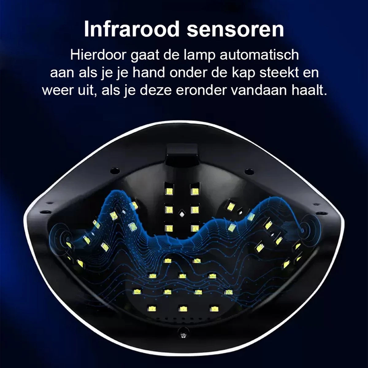 Kibani Nagellamp - Nagellamp Voor Gellak - Gellak Starterspakket - Gellak Lamp - Nagellamp Voor Gel Nagellak - Nagellak - Nageldroger 7 Kibani Nagellamp - Nagellamp Voor Gellak - Gellak Starterspakket - Gellak Lamp - Nagellamp Voor Gel Nagellak - Nagellak - Nageldroger - Afbeelding 5