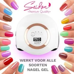 Seidon© Nageldroger 168W - LED Lamp Nagels - Gellak Lamp - UV Lamp Gelnagels 15 Seidon© Nageldroger 168W - LED Lamp Nagels - Gellak Lamp - UV Lamp Gelnagels -Cosmetica Promotiewinkel 1200x1200 1095