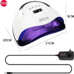 Nageldroger - Nageldrogers - 80 Watt UV LED Lamp Nagels - 45 Leds - Nagellak Droger - UV LED Lamp - Nagellamp - Nail Dryer - Nageldroger Voor Gel Nagellak - Gewone Nagellak - Wit 18 Nageldroger - Nageldrogers - 80 Watt UV LED Lamp Nagels - 45 Leds - Nagellak Droger - UV LED Lamp - Nagellamp - Nail Dryer - Nageldroger Voor Gel Nagellak - Gewone Nagellak - Wit -Cosmetica Promotiewinkel 1200x1200 1102