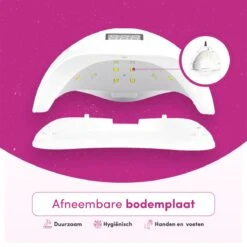 TheBeautyWay Nageldroger - Voor Gelnagels - Geschikt Voor Elke Nagel Gellak - 24 LEDs -Cosmetica Promotiewinkel 1200x1200 1108