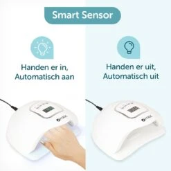 ForDig 80W Professionele Nageldroger Voor Gel Nagels - Nagellak Droger Met UV LED Lamp En Timer Voor Gelnagels - Nageldrogerlamp Met 45 LED Lampjes Voor Nagel Gellak - Geschikt Voor Manicure En Pedicure - Nagellakdroger Hard Gelpolish Builder -Cosmetica Promotiewinkel 1200x1200 1114