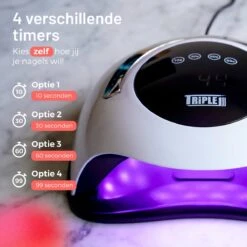 Triple J® UV Lamp Gelnagels - Nageldroger - Nagellamp - Automatische Timer - 36 LEDs - Wit -Cosmetica Promotiewinkel 1200x1200 1131