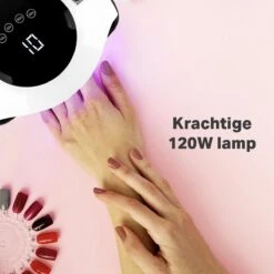 Vivid Green UV Lamp Gelnagels - Led Nagellamp - Gellak Nagel Lamp - Nageldroger - Naggellak Droger - Nagels - 120W -Cosmetica Promotiewinkel 1200x1200 1164