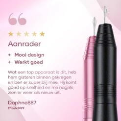 Simver Elektrische Nagelfrees - 11 Nagelvijl Bitjes En 56 Schuurrolletjes - Manicure / Pedicure - Roze - Cadeautip - Kerstcadeau 18 Simver Elektrische Nagelfrees - 11 Nagelvijl Bitjes En 56 Schuurrolletjes - Manicure / Pedicure - Roze - Cadeautip - Kerstcadeau -Cosmetica Promotiewinkel 1200x1200 1185