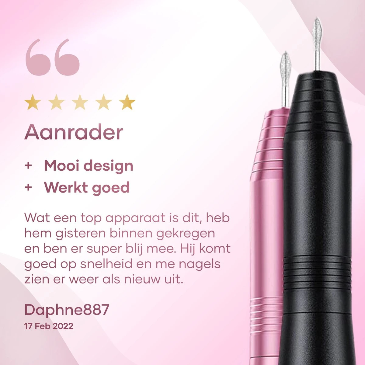 Simver Elektrische Nagelfrees - 11 Nagelvijl Bitjes En 56 Schuurrolletjes - Manicure / Pedicure - Roze - Cadeautip - Kerstcadeau 8 Simver Elektrische Nagelfrees - 11 Nagelvijl Bitjes En 56 Schuurrolletjes - Manicure / Pedicure - Roze - Cadeautip - Kerstcadeau - Afbeelding 6