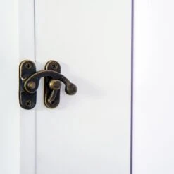 HOMCOM 2-in-1 Sieradenkast Wandspiegel Spiegelkast Sieraden Ladekast Spiegel 833-102WT -Cosmetica Promotiewinkel 1200x1200 488