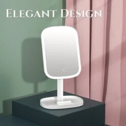 HighHome - Make Up Spiegel Met Led Verlichting - Inclusief 10x Spiegel - 3 Warmtes - 360 °C Draaibaar -Cosmetica Promotiewinkel 1200x1200 504