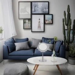 A&K Make Up Spiegel Met Ringverlichting | LED Verlichting | Scheerspiegel - Zilver -Cosmetica Promotiewinkel 1200x1200 526