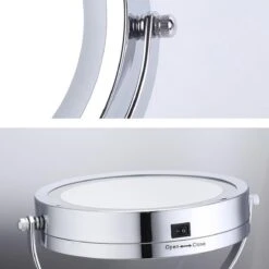 A&K Make Up Spiegel Met Ringverlichting | LED Verlichting | Scheerspiegel - Zilver -Cosmetica Promotiewinkel 1200x1200 527