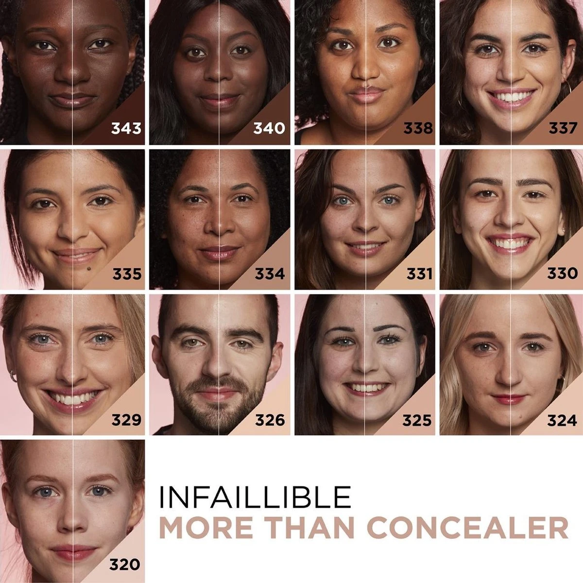 L’Oréal Paris Infaillible More Than Concealer - 343 Truffle - Dekkende 7 L’Oréal Paris Infaillible More Than Concealer - 343 Truffle - Dekkende - Afbeelding 5