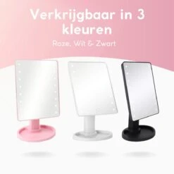 ECCEB - Make Up Spiegel - Led Verlichting - Cosmetica Spiegel - Verstelbaar -Cosmetica Promotiewinkel 1200x1200 538