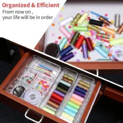 Aokyom Make-uporganizer, 18 Stuks, Kunststof Opbergdozen Voor Kantoor, Lades, Organizer, Lade-organizer, Doorzichtige Lade-inzet Voor Bureau, Keuken, Badkamer 14 Aokyom Make-uporganizer, 18 Stuks, Kunststof Opbergdozen Voor Kantoor, Lades, Organizer, Lade-organizer, Doorzichtige Lade-inzet Voor Bureau, Keuken, Badkamer -Cosmetica Promotiewinkel 1200x1200 579