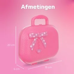 Make Up Koffer 25 Delig - Roze - Make Up Koffer Met Inhoud - Make Up Koffer Meisjes - Make Up Koffer Kinderen - Make Up Set Voor Meisjes -Cosmetica Promotiewinkel 1200x1200 634