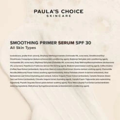 Paula's Choice Smoothing Primer Serum SPF 30 - Perfecte Make-up Basis - Alle Huidtypen - 30 Ml -Cosmetica Promotiewinkel 1200x1200 66