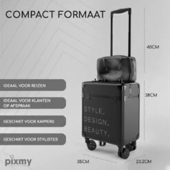 PIXMY® - MT130-S - Make Up Koffer - Cosmetica Koffer - DESIGN 18 PIXMY® - MT130-S - Make Up Koffer - Cosmetica Koffer - DESIGN -Cosmetica Promotiewinkel 1200x1200 701