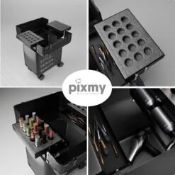PIXMY® - MT130-S - Make Up Koffer - Cosmetica Koffer - DESIGN 20 PIXMY® - MT130-S - Make Up Koffer - Cosmetica Koffer - DESIGN -Cosmetica Promotiewinkel 1200x1200 703