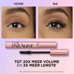 L’Oréal Paris - Lash Paradise Mascara - 01 Black - Zwarte Volume Mascara - 6.4 Ml (Paradise Extatic) -Cosmetica Promotiewinkel 1200x1200 783