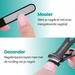 FreshDragon Nagelknipper Set Met Nagelvijl - Nagelset Tegen Kalknagels - Nageltang - Teennagelknipper -Cosmetica Promotiewinkel 1200x1200 921