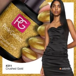 Pink Gellac - Crushed Gold - Gellak - Vegan - Goud - Glanzend - 15ml 14 Pink Gellac - Crushed Gold - Gellak - Vegan - Goud - Glanzend - 15ml -Cosmetica Promotiewinkel 1200x1200 936