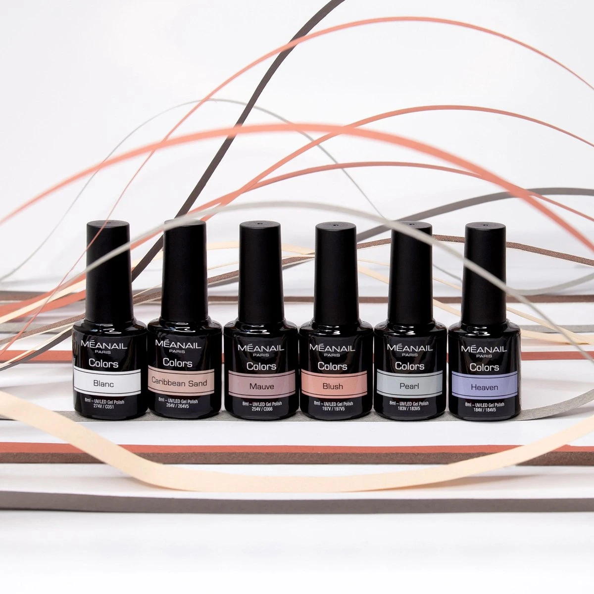 Méanail - Gellak - Cruelty Free- 6 X 8ml - Gel Nagellak - Original 9 Méanail - Gellak - Cruelty Free- 6 X 8ml - Gel Nagellak - Original - Afbeelding 7