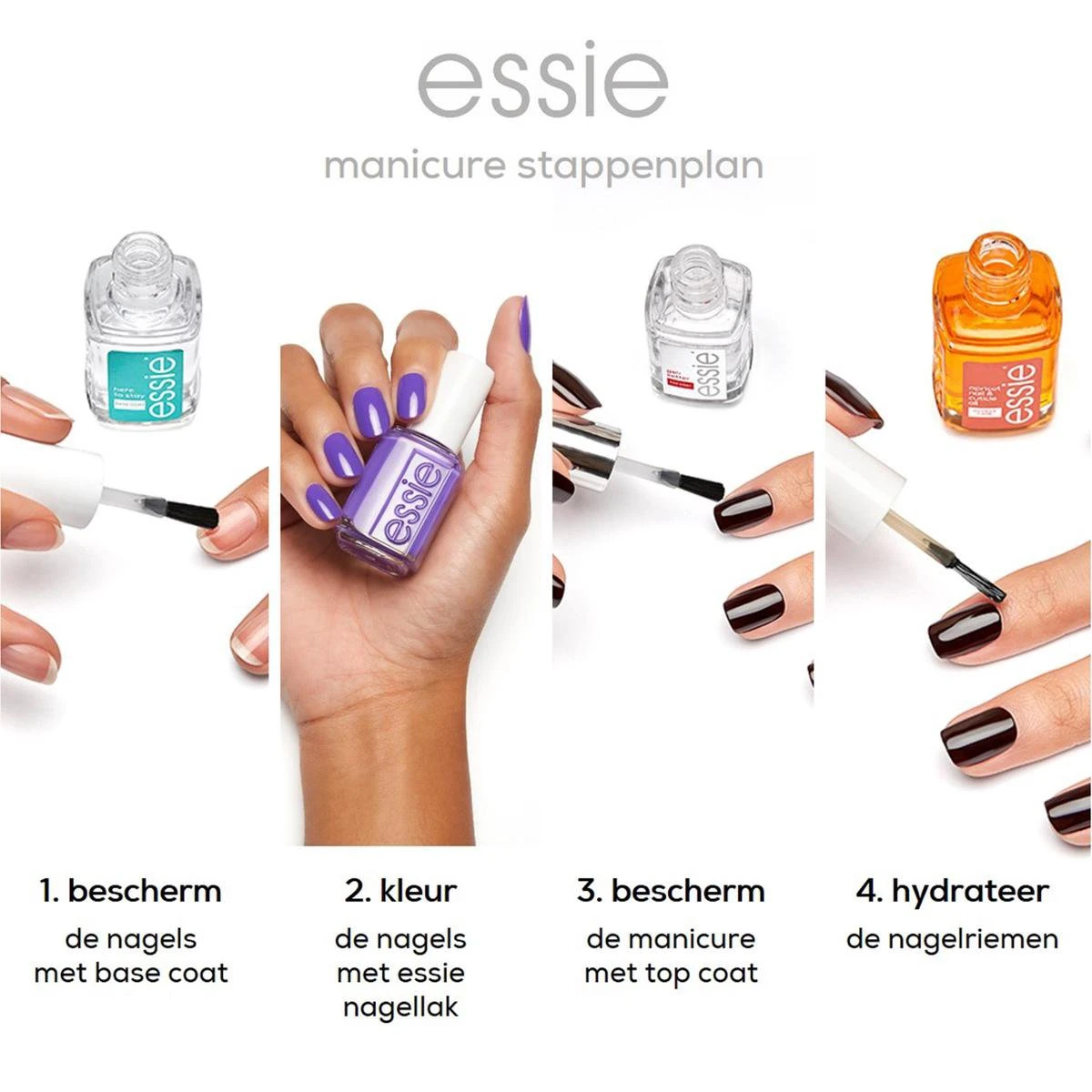 Essie Thigh High 52 - Bordeaux - Nagellak 10 Essie Thigh High 52 - Bordeaux - Nagellak - Afbeelding 8