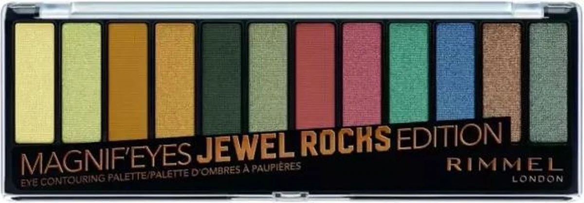 Rimmel London Magnif’Eyes Oogschaduw - 9 Jewel Rocks Edition 9 Rimmel London Magnif’Eyes Oogschaduw - 9 Jewel Rocks Edition - Afbeelding 7