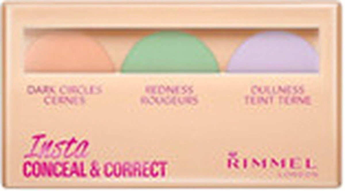 Rimmel London Rimmel Insta Conceal & Correct Palette - Correct Palette 8 Rimmel London Rimmel Insta Conceal & Correct Palette - Correct Palette - Afbeelding 6