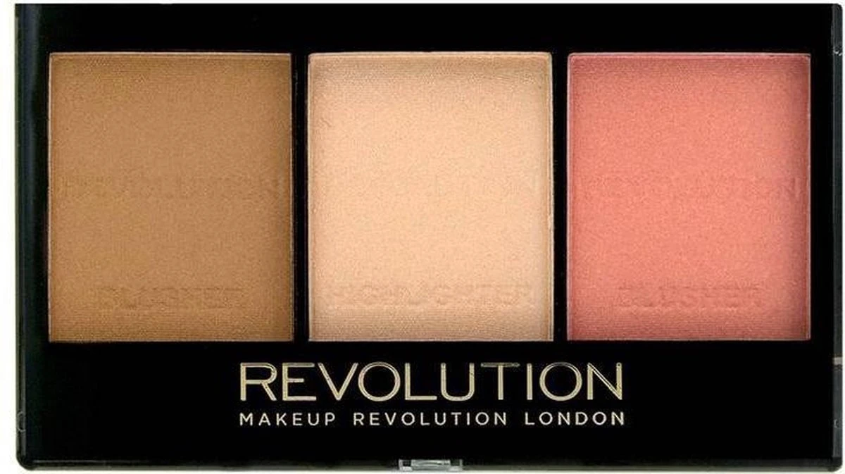 Makeup Revolution - Ultra Sculpt & Contour Kit - Ultra Fair C01 - Contour Palette 3 Makeup Revolution - Ultra Sculpt & Contour Kit - Ultra Fair C01 - Contour Palette