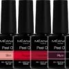 Méanail - Gellak - Peel Off - Elegance - Gel Nagellak - 6 X 8ml -Cosmetica Promotiewinkel 1200x734 2