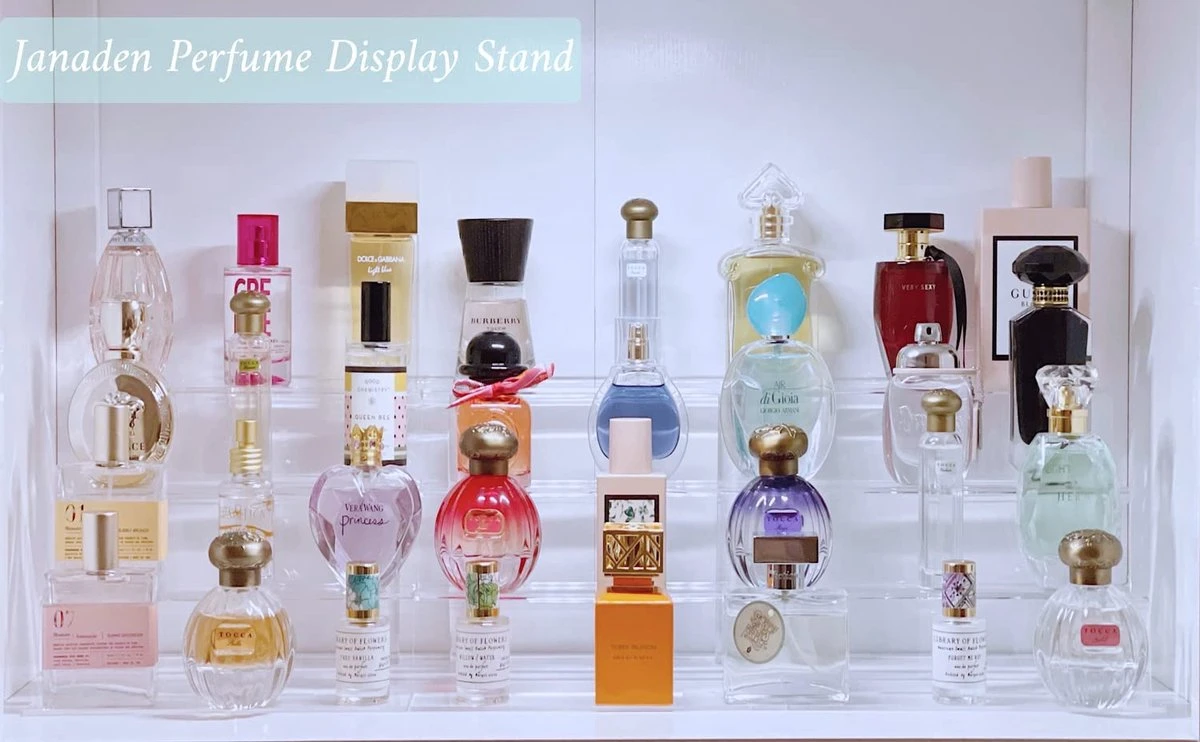 Janaden 4-traps Acryl Riser Display Standaard Voor Amiibo Funko POPS, Transparant Display Plank Organizer Cupcake Dessert Standaard Acryl Riser Voor Het Bekijken En Decoreren 4 Janaden 4-traps Acryl Riser Display Standaard Voor Amiibo Funko POPS, Transparant Display Plank Organizer Cupcake Dessert Standaard Acryl Riser Voor Het Bekijken En Decoreren - Afbeelding 2