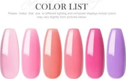 Polygel- 6 KLEUREN SET - 15 ML - Polygel Kit - Polygel Nagels - Polygel Kleuren -Cosmetica Promotiewinkel 1200x756 1