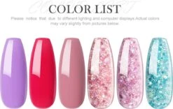 Polygel- 6 KLEUREN SET - 15 ML - Polygel Kit - Polygel Nagels - Polygel Kleuren -Cosmetica Promotiewinkel 1200x757 2