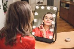 Humanas HS-HM01 White Make-up Mirror With LED Lighting -Cosmetica Promotiewinkel 1200x800 5