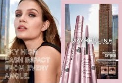 Maybelline Lash Sensational Sky High Waterproof - Zwart - Lengte Mascara - 6 Ml -Cosmetica Promotiewinkel 1200x815