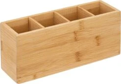 Five® Make-up Kwastenhouder Bamboe - Hout - Sorteervakken & Duurzaam -Cosmetica Promotiewinkel 1200x834