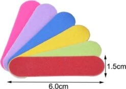 Mini Nagelvijl - 6 Cm - Kleurrijk Manicure Vijl - Professionele Nail Art - Voor Nagels, Nep/plak Nagels, Nail Extensions, Etc -Cosmetica Promotiewinkel 1200x851 2