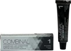 Combinal Wenkbrauw En Wimperverf - Zwart + Combinal Waterstofperoxide 5% - Wimpers - Wenkbrauwen - Wenkbrauwverf - Combideal -Cosmetica Promotiewinkel 1200x865 3