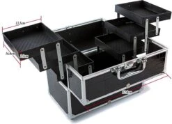 Confibel Make Up Koffer - Uitklapbaar - 5 Opbergbakken - Met Slot 27 Confibel Make Up Koffer - Uitklapbaar - 5 Opbergbakken - Met Slot -Cosmetica Promotiewinkel 1200x867 2