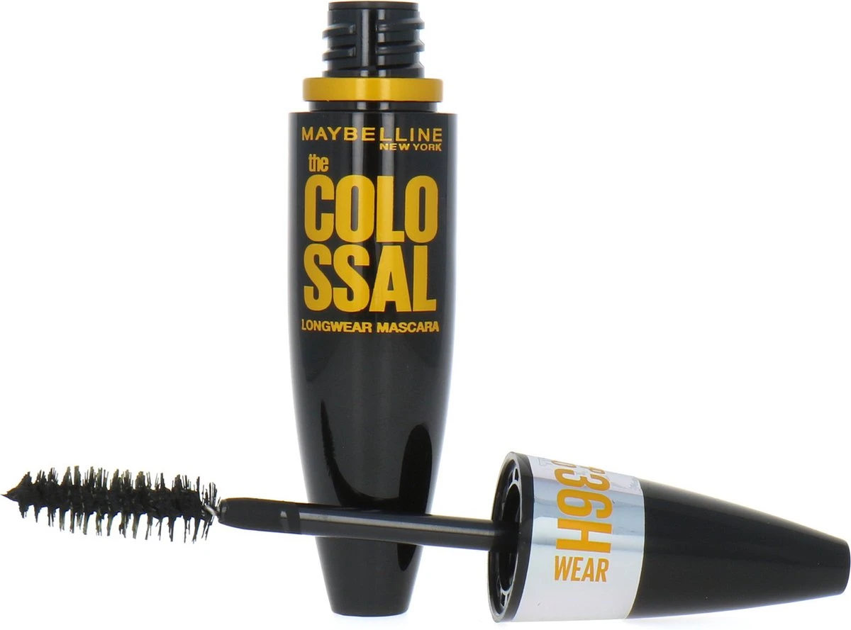Maybelline New York Colossal Up To 36H Mascara - 01 Black 10 Maybelline New York Colossal Up To 36H Mascara - 01 Black - Afbeelding 8