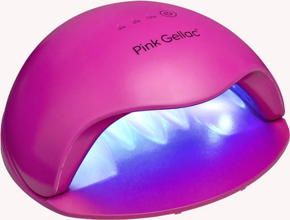 Pink Gellac - Pro LED Lamp - Nageldroger Voor Gellak - Hot Pink - Met Timer 3 Pink Gellac - Pro LED Lamp - Nageldroger Voor Gellak - Hot Pink - Met Timer