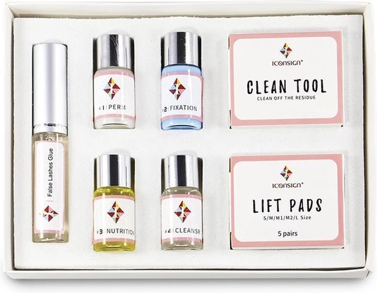 Iconsign® Professionele Wimperlifting Set - Lash Lift - Lash Kit - Wimperserum 9 Iconsign® Professionele Wimperlifting Set - Lash Lift - Lash Kit - Wimperserum - Afbeelding 7