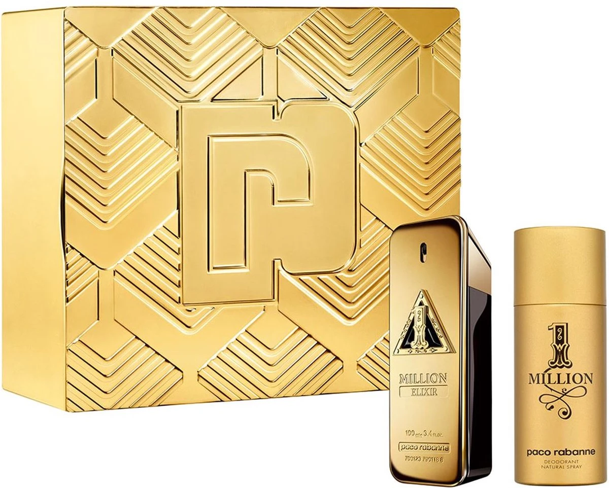 Paco Rabanne 1 Million Elixir Parfum Intense 100 Ml + Deo 150 Ml 3 Paco Rabanne 1 Million Elixir Parfum Intense 100 Ml + Deo 150 Ml