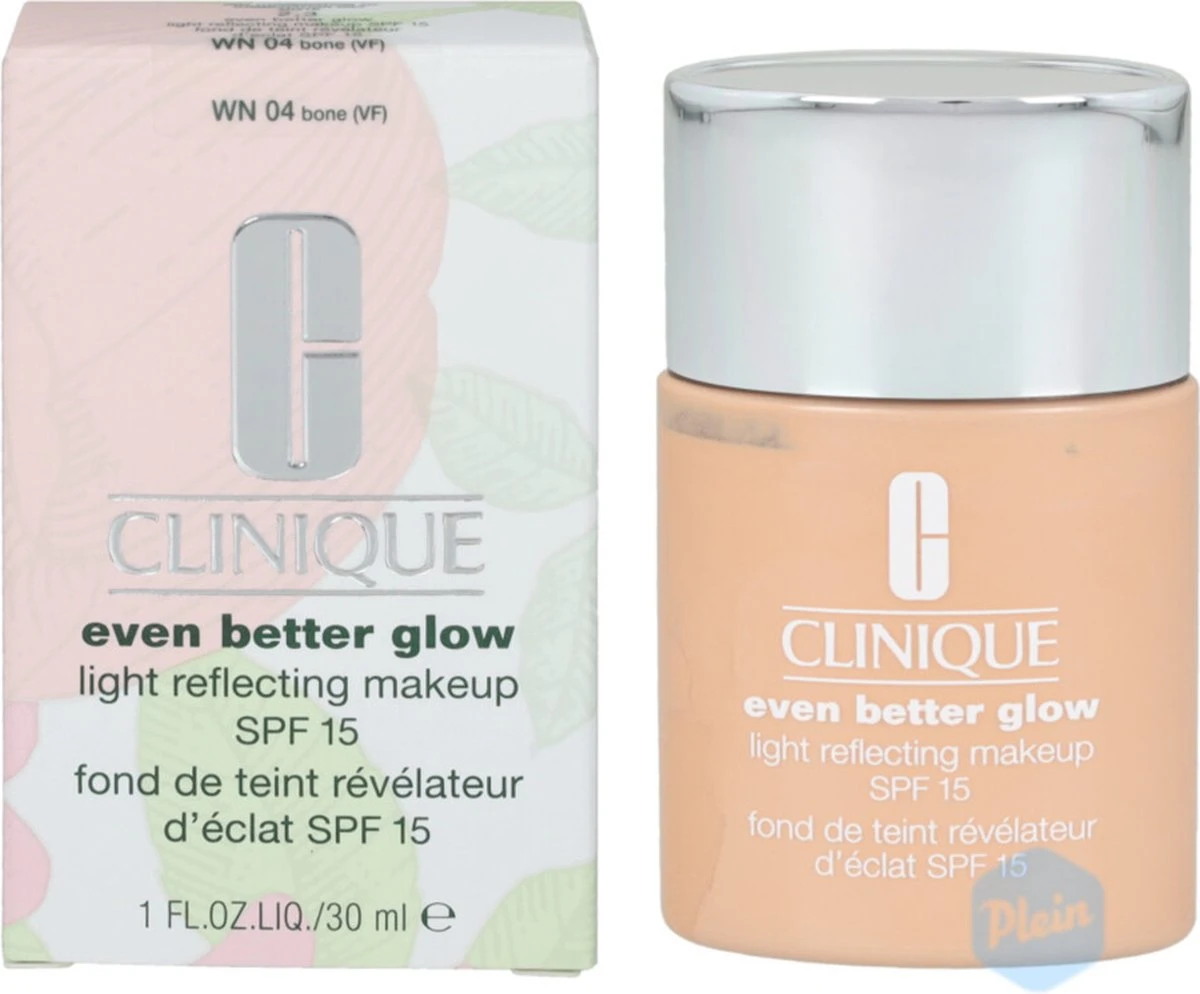 Clinique Even Better Glow Foundation - WN04 Bone 6 Clinique Even Better Glow Foundation - WN04 Bone - Afbeelding 4