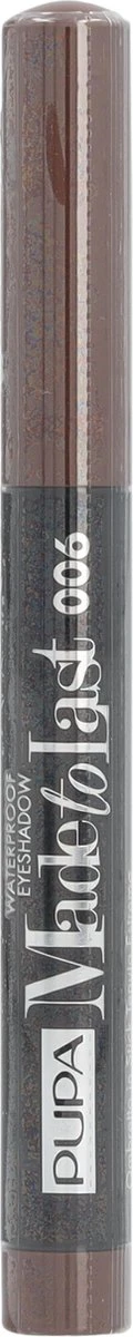 Pupa Milano Made To Last Waterproof Oogschaduw - 006 Bronze Brown 4 Pupa Milano Made To Last Waterproof Oogschaduw - 006 Bronze Brown - Afbeelding 2