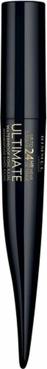 Rimmel London Ultimate Kohl Kajal - Eyeliner - Oogpotlood - 001 Black Obsidian - Waterproof - Zwart - 1.6 G 8 Rimmel London Ultimate Kohl Kajal - Eyeliner - Oogpotlood - 001 Black Obsidian - Waterproof - Zwart - 1.6 G - Afbeelding 6