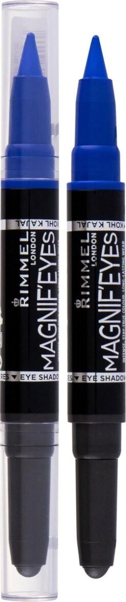 Rimmel London MagnifEyes Xxtreme Double Ended - Blauw - Oogschaduw En Eyeliner -Cosmetica Promotiewinkel 252x1200 1
