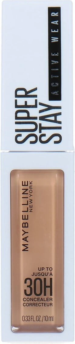 Maybelline SuperStay 30H Active Wear Concealer - 30 Honey -Cosmetica Promotiewinkel 262x1200