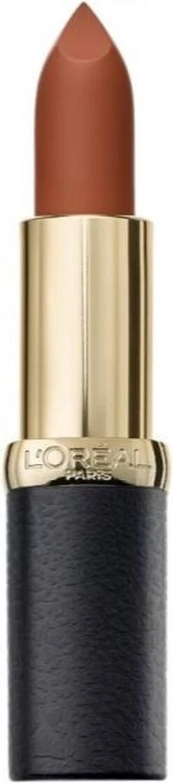 L'Oréal Paris Color Riche Matte Lippenstift - 655 Copper Clutch -Cosmetica Promotiewinkel 266x1200 1