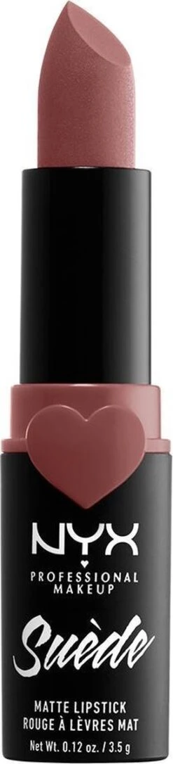 NYX Professional Makeup Suede Matte Lipstick - Brunch Me SDMLS05 - Lippenstift - 3,5 Gr -Cosmetica Promotiewinkel 273x1200