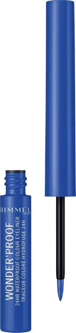 Rimmel London Rimmel Wonder'proof Liner Eyeliner - 005 Blue -Cosmetica Promotiewinkel 275x1200 2